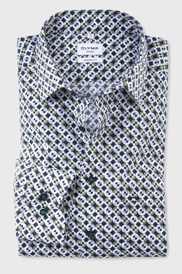 ΠΟΥΚΑΜΙΣΟ OLYMP - 46 ΠΡΑΣΙΝΟ